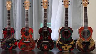 Video thumbnail for The Limited Edition Grateful Dead Ukuleles | Alvarez Guitars by Alvarez Guitars