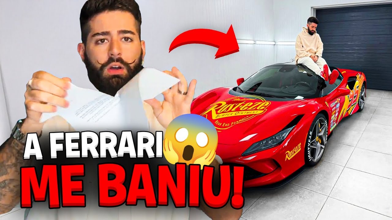 MODIFIQUEI A MINHA FERRARI E FUI BANIDO! - RUYTER