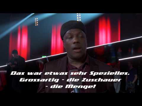 Interview mit Will G. nach der 2. Live-Show - The Voice of Switzerland 2014