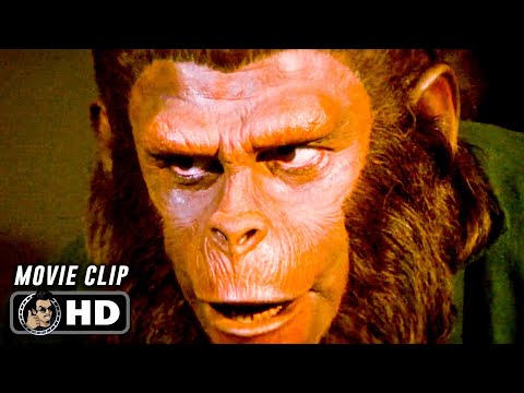CONQUEST OF THE PLANET OF THE APES Final Scene (1972)