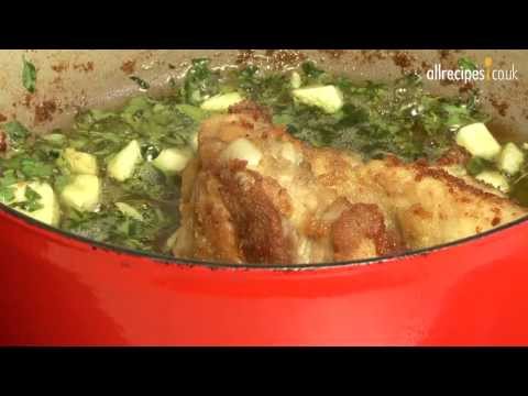 Spanish garlic chicken video recipe