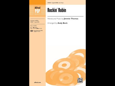 Rockin' Robin (2-Part/SSA), arr. Andy Beck – Score & Sound