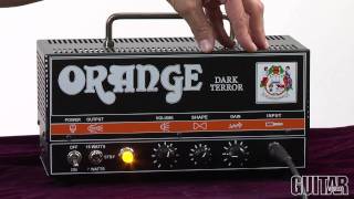 Video thumbnail for Orange Dark Terror Amplifier by Guitar World