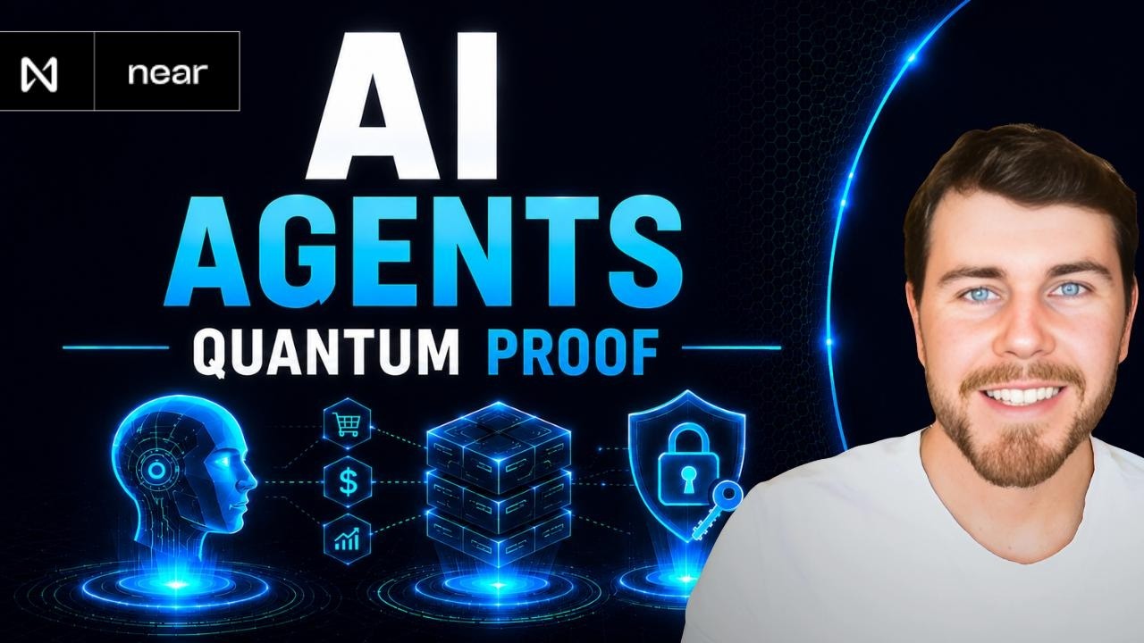 Most blockchains were built for humans. NEAR is building for AI agents — and quantum-proof wallets