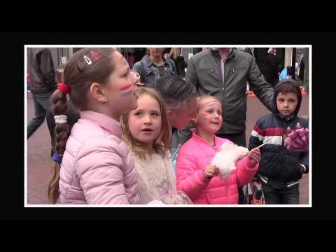 Almelo Koningsdag 2017 in centrum Almelo