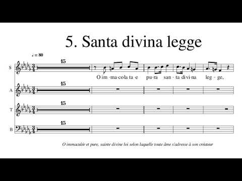 Marcello - Psalm XVIII - "Santa Divina Legge"
