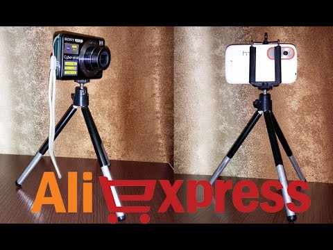 Мини штатив из Китая (aliexpress) для видеотехники и телефонов