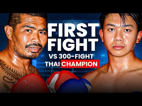 My First Muay Thai Fight vs. Retired Champion Pro in Thailand