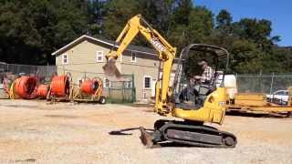 2006 John Deere 27C ZTS Mini Excavator Digger with 2545 hours For Sale