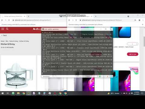 Scraping Using Multi Thread Python