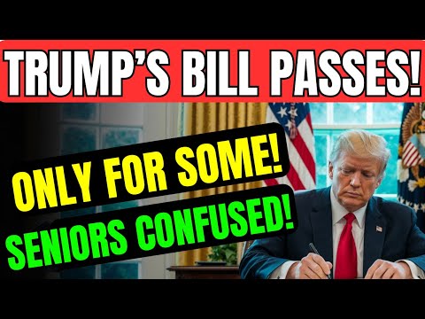 Big Beautiful Bill Explained: $6,000 Tax CUT Deduction vs. Real Cash for Seniors