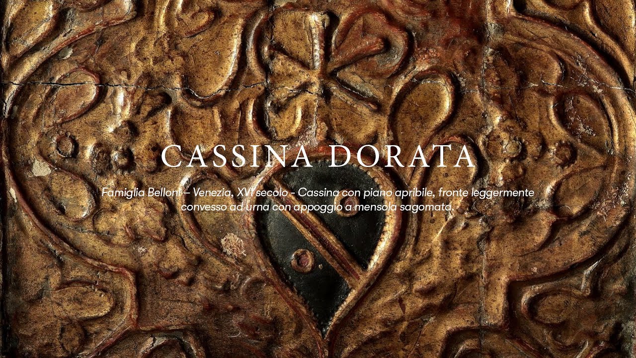 Storia dell'arte: Intaglio e Decorazione di una cassina dorata