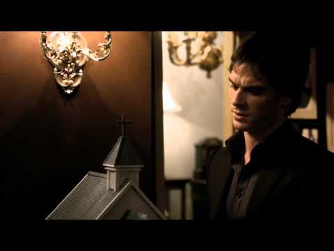 Damon and elena scenes 1x04 part 2