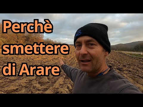 Perché smettere di arare la terra