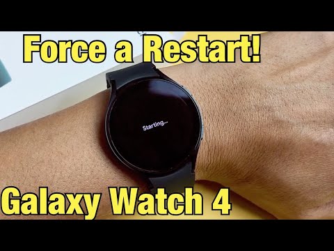 Galaxy Watch 4: How to Force a Restart (Forced Restart)