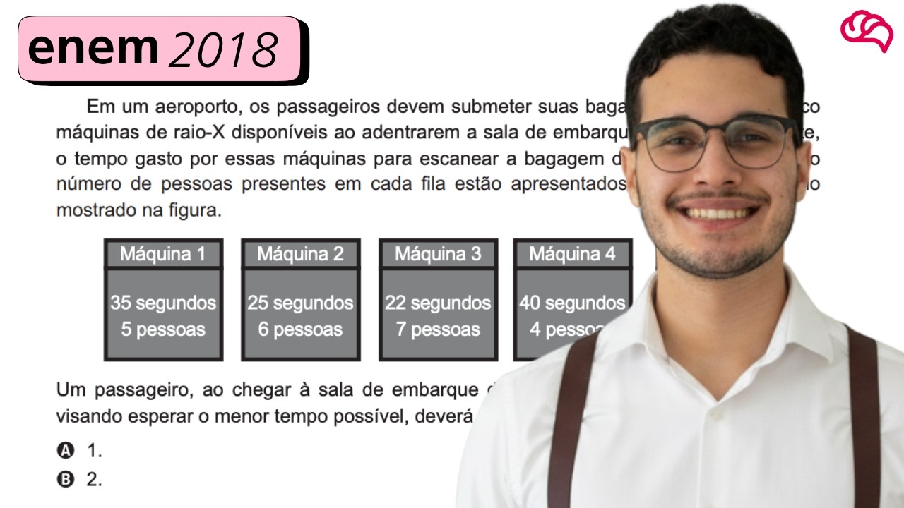 Resolução em Vídeo — Questão 144 ENEM 2018