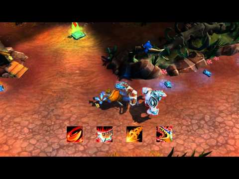 Outback Renekton Visual Update -  Skin Spotlight 업데이트 - League of Legends HD 2160p Spotlights