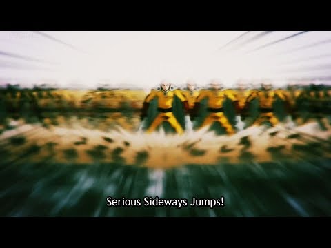 Serious Sideways Jumps - One Punch Man Season 2 - Vs Speed O Sound Sonic