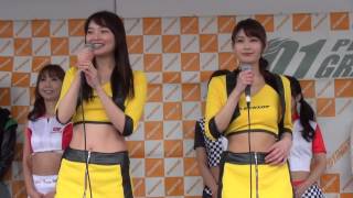 2017 D1GP Rd.1 & Rd.2 お台場⑪ 美人レースクイーン 平咲夏加さん 沢すみれさん DUNLOPレースクイーン DIREZZA Cheers