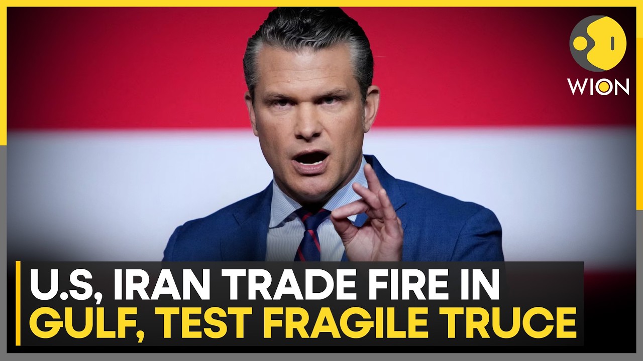 Hegseth Calls Iran a 'Clear Aggressor', Iran's Ghalibaf Says New Equation Taking Shape in Hormuz