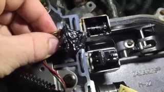 Melted Transmission Shift Solenoid