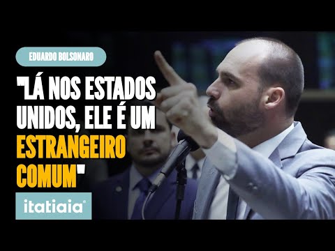 EDUARDO BOLSONARO FALA EM 'SANÇÕES' DOS EUA AO BRASIL EM CASO DE DENÚNCIA A MORAES
