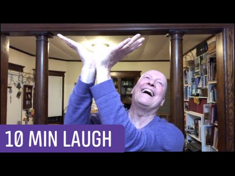 10 Minute Laugh Along Session  Robert Rivest Wellbeing Laughter CEO, Laughter Yoga Master Trainer