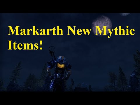 ESO Markarth DLC Two New Mythic Items!