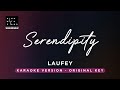 Serendipity - Laufey (Original Key Karaoke) - Piano Instrumental Cover with Lyrics