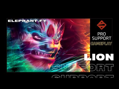 DOTA 2 PRO SUPPORT LION / ELEPHANT.Fy / GAMEPLAY / 7.29b / ELEPHANT vs EHOME / DPC 2021 S2