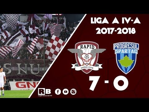 Academia Rapid-Progresul Spartac II 7-0 (Liga a IV-a 2017-2018)