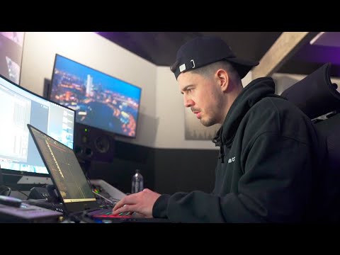 Kyle Beats Makes 2 Beats in 5 Minutes For Lil Man J