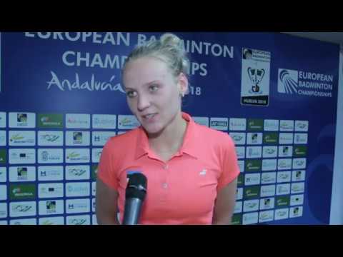 EM 2018 Kristin Kuuba avamängu võidu järel