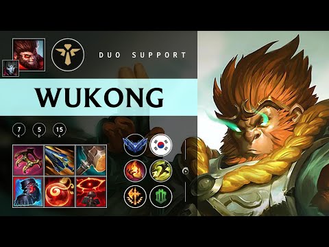 Wukong Support vs Nautilus - KR Diamond Patch 25.24