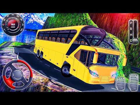 Bus Mountain Drive Simulator 3D - Offroad Transport Driving - Android GamePlay