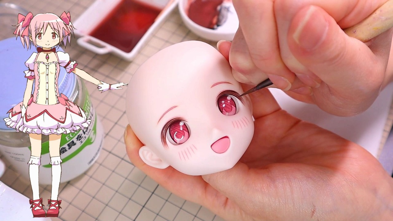 【Puella Magi Madoka Magica】MADOKA DOLL MAKE  『魔法少女まどか☆マギカ』まどかちゃんのドール作ってみた！！