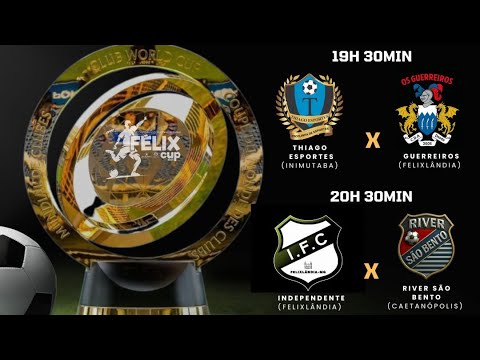 SEMIFINAIS FELIX CUP 2025 - 1º CAMPEONATO REGIONAL DE FUTSAL DE FELIXLANDIA MG