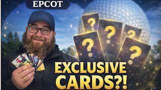 We Found EXCLUSIVE Lorcana Cards at EPCOT?! Disney Scavenger Hunt and Card Collecting Quest at Epcot
