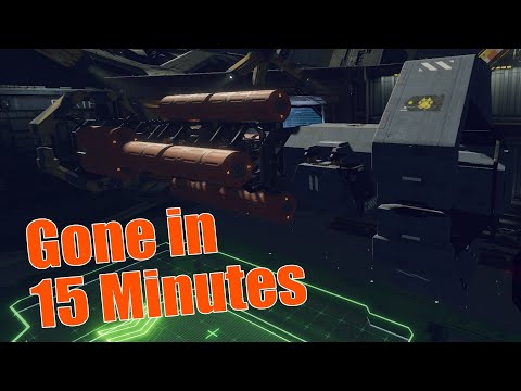Hardspace Shipbreaker RACE speedrun - Large Javelin Tanker
