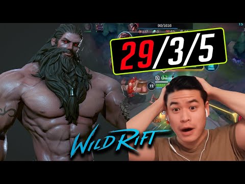 CHAD OLAF WILD RIFT SEASON 4 BUILD DIFFERENTLY