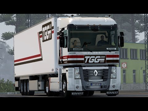 ETS 2 1.27 ProMods 2.16 Renault Magnum Hamburg - Kobenhavn