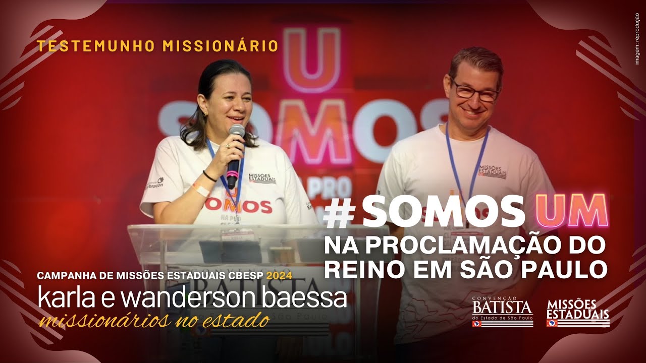 Casal atua na ação batista em Cravinhos por Missões CBESP | Convenção Batista do Estado de São Paulo