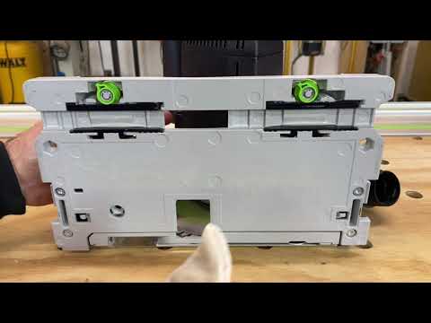 How to use a Track Saw - Getting a perfect Cut