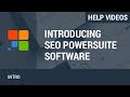 Introduction to SEO PowerSuite software