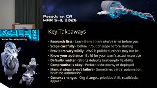 Room 106 Saturday Mar. 07 - SCaLE 23x