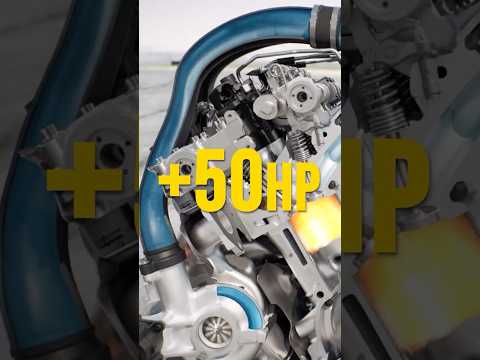 Part of a video titled BMW Used Water To Make More Horsepower! - YouTube