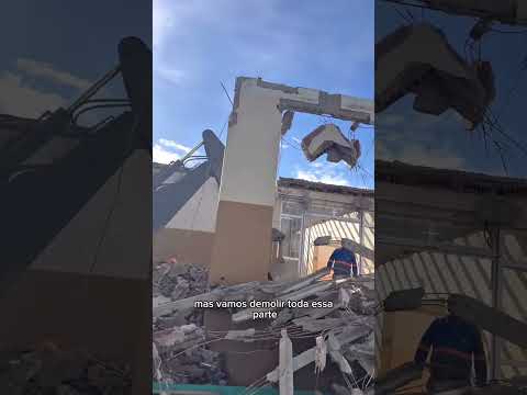 Prefeito Lúcio Silva acompanha obras e destaca reconstrução do hospital de Casinhas-PE