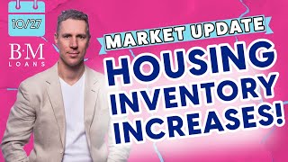 Is Inventory a Problem? // Friday Market Update: October 27th 2023 with BRIAN MANNING