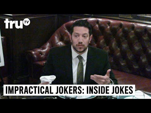 Impractical Jokers: Inside Jokes - Sal Pulls a Knife in a Business Lunch | truTV