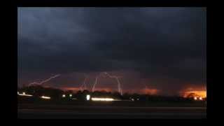 preview picture of video 'Falkville, AL Thunderstorm - 3/15/12'